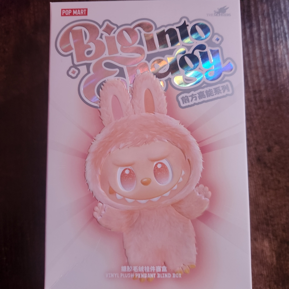 Pop Mart Big Into Energy Plush Pendant Blind Box
